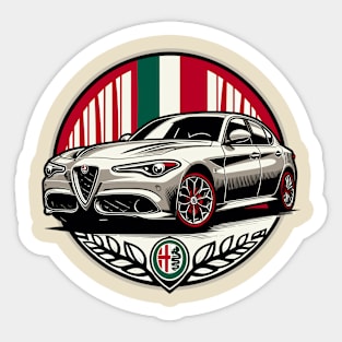 Alfa Romeo Giulia Sticker